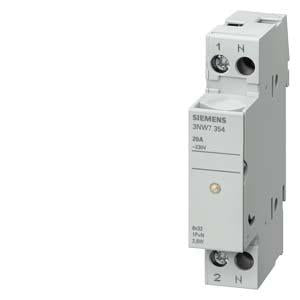 FUSE HOLDER,1-P+N,20A,8.5X31MM FUSE,LEDD