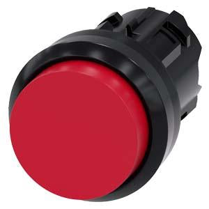 PUSHBUTTON, MOM, RED, RAISED