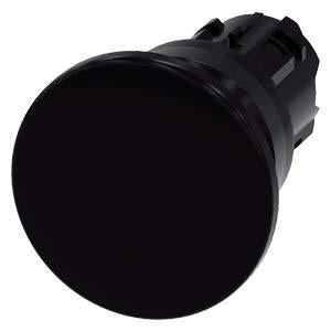 PUSHBUTTON, MOM, BLK, MH CAP O40MM