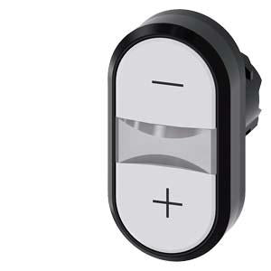 TWIN BUTTON, MOM, WHITE/WHITE
