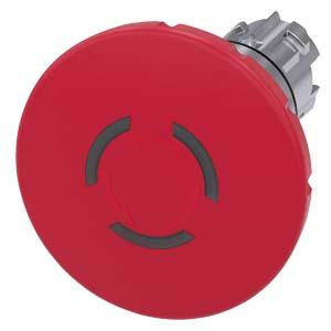 ILLUM EMERG-STOP,TWIST REL RED MH O60MM