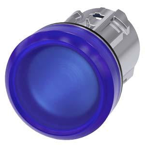 INDICATOR LIGHT, BLUE, SMOOTH LENS