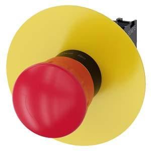 EMERG-STOP, TWIST RELEASE RED MH 40MM