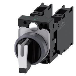 SELECTOR SWITCH. I-O-II. BLACK. WHITE