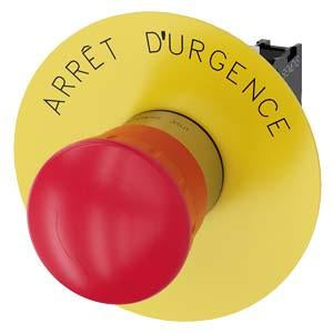 EMERG-STOP, TWIST RELEASE RED MH 40MM