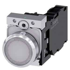 ILLUMINATED PUSHBUTTON. WHITE