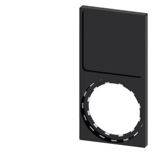 LABEL HOLDER, 27 X 27MM, SQUARE BOTTOM