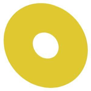 BACKING PLATE, YLW, O.D. 75MM, BLANK