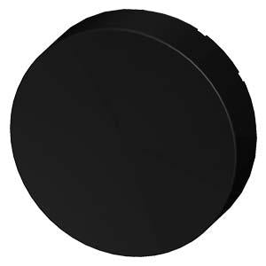ACCESSORY, BUTTON, RAISED, BLACK