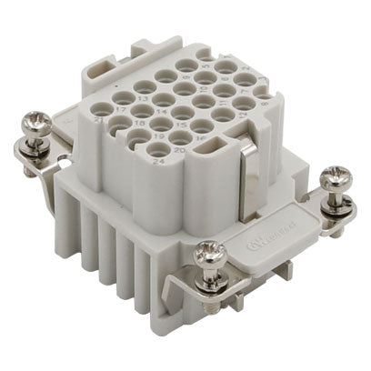 Serie S-DD size 6B Fem crimp 24P 10A 250V