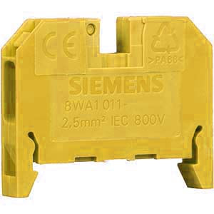 TERM BLOCK,SCREW,THROUGH-TYPE,2.5,YELLOW