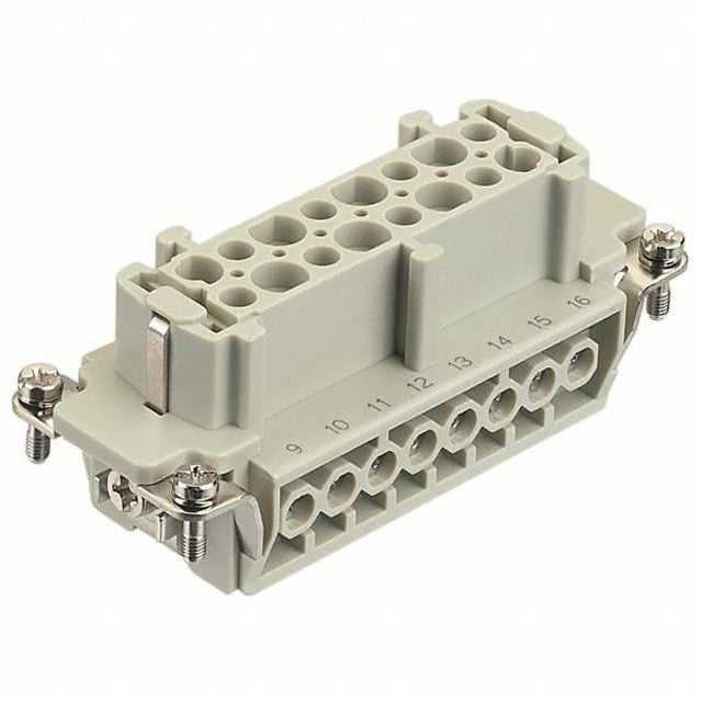 16 POS FEM SCREW INSERT HAN E
