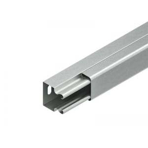 40 x 40mm Surface Metal Raceway 2m