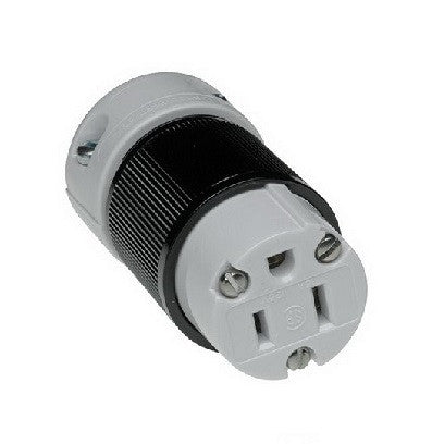2P/3W, FEMALE, NEMA 5-15, 125V