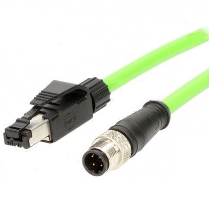M12 M ST/RJ45 M PROFINET PUR