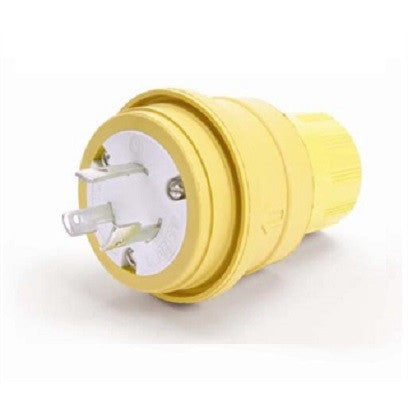 2P/3W, MALE, NEMA 5-15, 125V