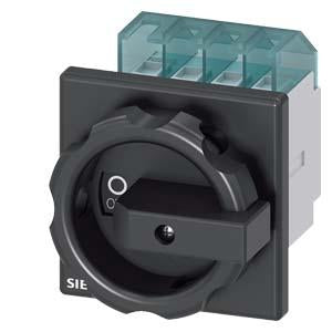 DISC SW 16A N4X SCW ROT HDL BLK 3P