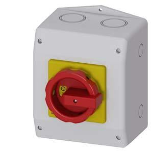 DISC SW 25A DOOR ROT HDL 1HOLE R/Y 4P