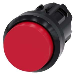 PUSHBUTTON, MOM, RED, RAISED