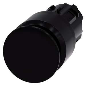 PUSHBUTTON, PUSH PULL BLK, MH CAP O30MM