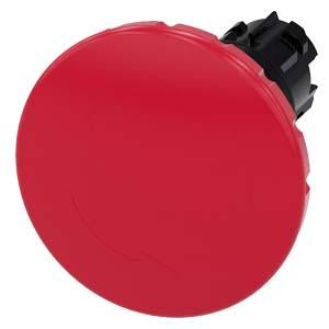 EM. STOP MUSHROOM PUSHBUTTON. 40MM. RED