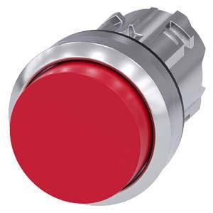 PUSHBUTTON, MOM, RED, RAISED