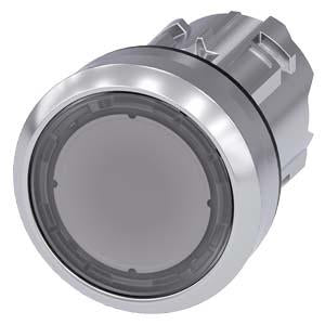 ILLUMINATED PUSHBUTTON, MTND, CLR, FLUSH