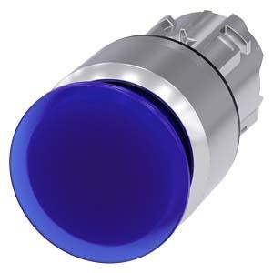 ILLUM PUSH PULL, BLU, MH CAP 30MM