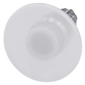 ILLUM PUSHBUTTON,MOM, WHT, MH CAP 0 60MM