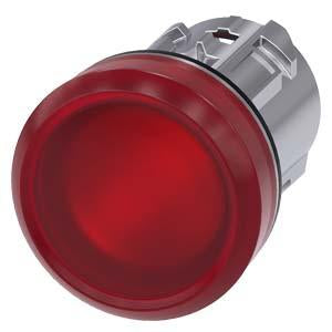 INDICATOR LIGHT, RED, SMOOTH LENS