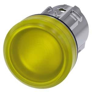 INDICATOR LIGHT, YELLOW, SMOOTH LENS