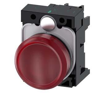 INDICATOR LIGHT, LED RED 24V AC/DC