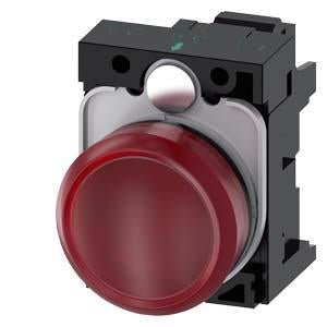 INDICATOR LIGHT, LED RED 24V AC/DC