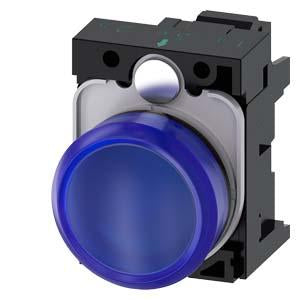 INDICATOR LIGHT, LED BLUE, 110V AC