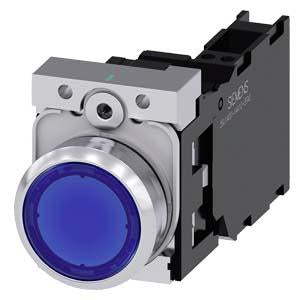 LED MODULE, BLU, 24V UC, W/CAGE CLAMP