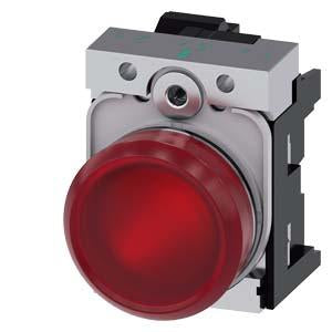 INDICATOR LIGHT, LED RED 24V AC/DC