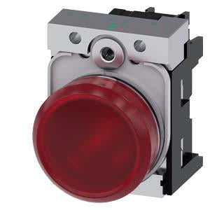 INDICATOR LIGHT, LED WHITE 24V AC/DC