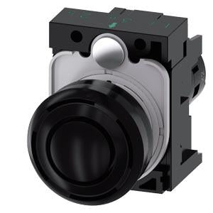 ILLUM PUSH PULL, CLR, MH CAP 30MM