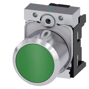 ILLUMINATED PUSHBUTTON. GREEN