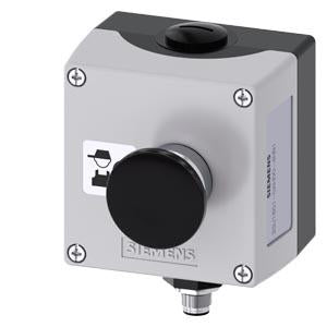 ILLUM PUSH PULL, CLR, MH CAP 30MM
