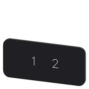 LABEL HOLDER, 12.5 X 27MM,ROUNDED BOTTOM