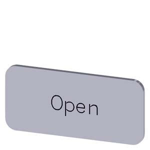 LABEL HOLDER, 12.5 X 27MM, SQUARE BOTTOM