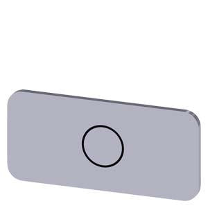 LABEL HOLDER, 12.5 X 27MM,ROUNDED BOTTOM