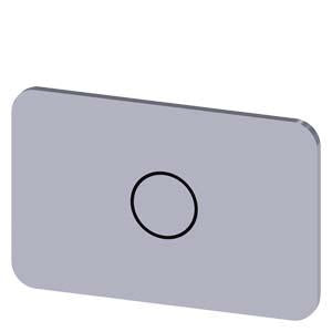 INSCR. LABEL,SILV 17.5 X 27MM, SYMBOL: O