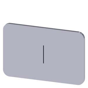 INSCR. LABEL,SILV 17.5 X 27MM, SYMBOL: I