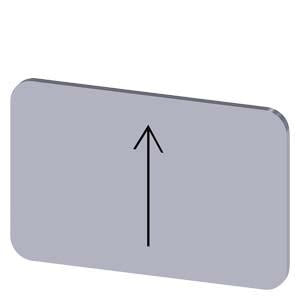 INSCR LABEL,17.5 X 27MM,SYMB: ARROW UP