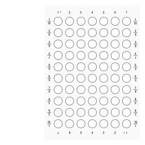 INSCR. LABEL, BLACK 22 X 22MM, SLOW