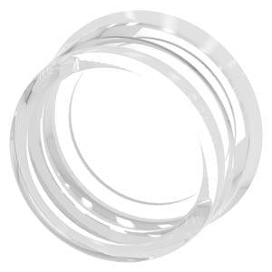 PROTECTIVE CAP,CLEAR, F. FLAT ROUND P.B.