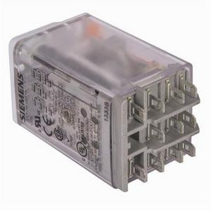 PLUG-IN RELAY, DPDT, 12A, 120VAC