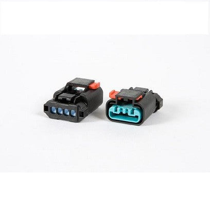 4W FEMALE HOUSING BLACK 2.8MM